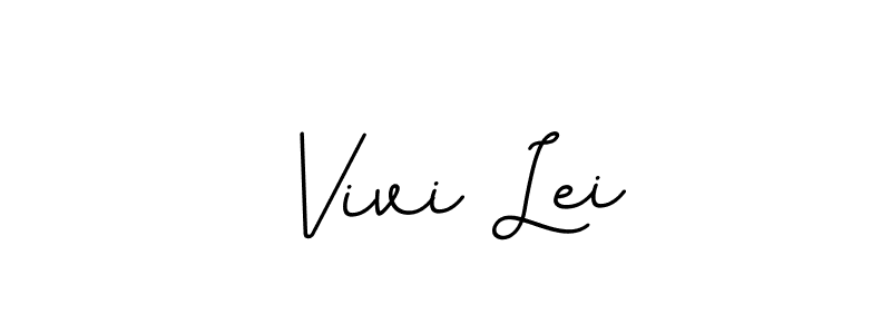 if you are searching for the best signature style for your name Vivi Lei. so please give up your signature search. here we have designed multiple signature styles  using BallpointsItalic-DORy9. Vivi Lei signature style 11 images and pictures png