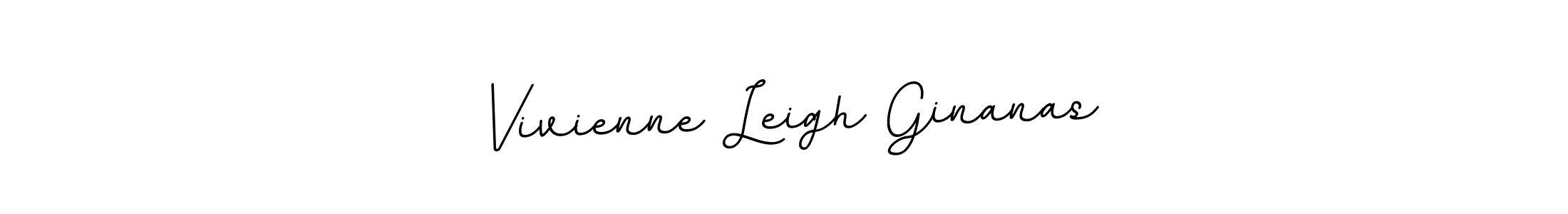 How to make Vivienne Leigh Ginanas name signature. Use BallpointsItalic-DORy9 style for creating short signs online. This is the latest handwritten sign. Vivienne Leigh Ginanas signature style 11 images and pictures png