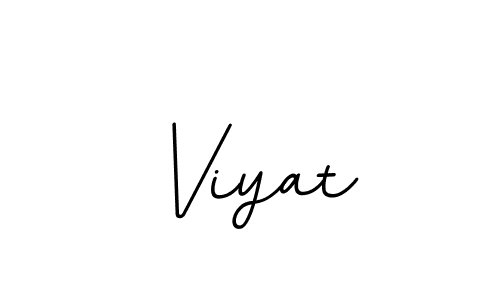 Viyat stylish signature style. Best Handwritten Sign (BallpointsItalic-DORy9) for my name. Handwritten Signature Collection Ideas for my name Viyat. Viyat signature style 11 images and pictures png