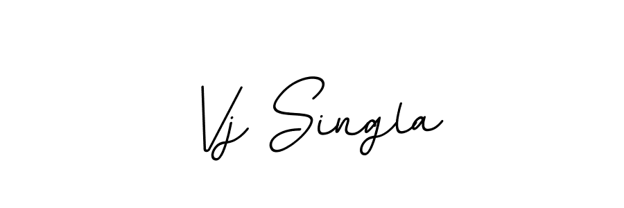 Make a beautiful signature design for name Vj Singla. Use this online signature maker to create a handwritten signature for free. Vj Singla signature style 11 images and pictures png