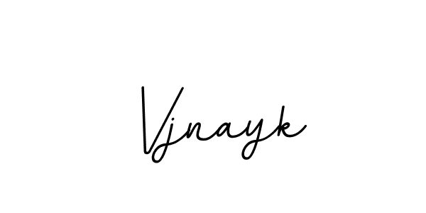 How to make Vjnayk name signature. Use BallpointsItalic-DORy9 style for creating short signs online. This is the latest handwritten sign. Vjnayk signature style 11 images and pictures png