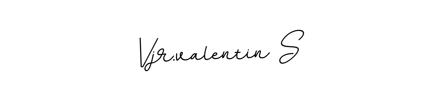 How to Draw Vjr.valentin S signature style? BallpointsItalic-DORy9 is a latest design signature styles for name Vjr.valentin S. Vjr.valentin S signature style 11 images and pictures png