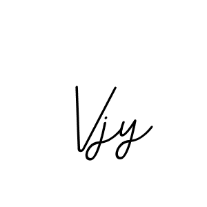 Vjy stylish signature style. Best Handwritten Sign (BallpointsItalic-DORy9) for my name. Handwritten Signature Collection Ideas for my name Vjy. Vjy signature style 11 images and pictures png