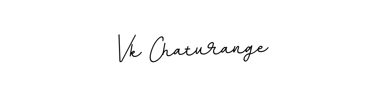 Make a beautiful signature design for name Vk Chaturange. With this signature (BallpointsItalic-DORy9) style, you can create a handwritten signature for free. Vk Chaturange signature style 11 images and pictures png