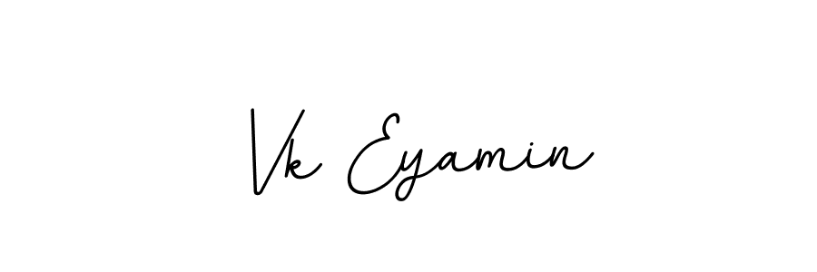 BallpointsItalic-DORy9 is a professional signature style that is perfect for those who want to add a touch of class to their signature. It is also a great choice for those who want to make their signature more unique. Get Vk Eyamin name to fancy signature for free. Vk Eyamin signature style 11 images and pictures png