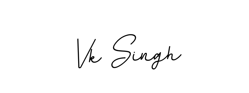 Vk Singh stylish signature style. Best Handwritten Sign (BallpointsItalic-DORy9) for my name. Handwritten Signature Collection Ideas for my name Vk Singh. Vk Singh signature style 11 images and pictures png