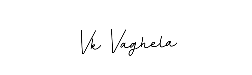 Vk Vaghela stylish signature style. Best Handwritten Sign (BallpointsItalic-DORy9) for my name. Handwritten Signature Collection Ideas for my name Vk Vaghela. Vk Vaghela signature style 11 images and pictures png