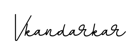 The best way (BallpointsItalic-DORy9) to make a short signature is to pick only two or three words in your name. For converting this name Vkandarkar. Vkandarkar signature style 11 images and pictures png