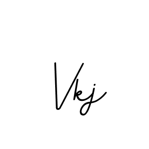 This is the best signature style for the Vkj name. Also you like these signature font (BallpointsItalic-DORy9). Mix name signature. Vkj signature style 11 images and pictures png