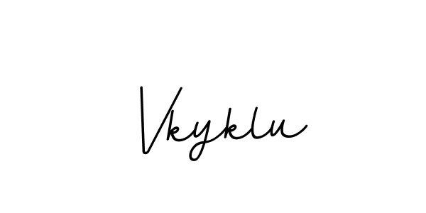 Vkyklu stylish signature style. Best Handwritten Sign (BallpointsItalic-DORy9) for my name. Handwritten Signature Collection Ideas for my name Vkyklu. Vkyklu signature style 11 images and pictures png