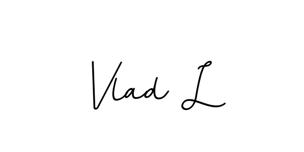 Design your own signature with our free online signature maker. With this signature software, you can create a handwritten (BallpointsItalic-DORy9) signature for name Vlad L. Vlad L signature style 11 images and pictures png