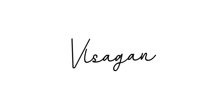 How to make Vlsagan name signature. Use BallpointsItalic-DORy9 style for creating short signs online. This is the latest handwritten sign. Vlsagan signature style 11 images and pictures png