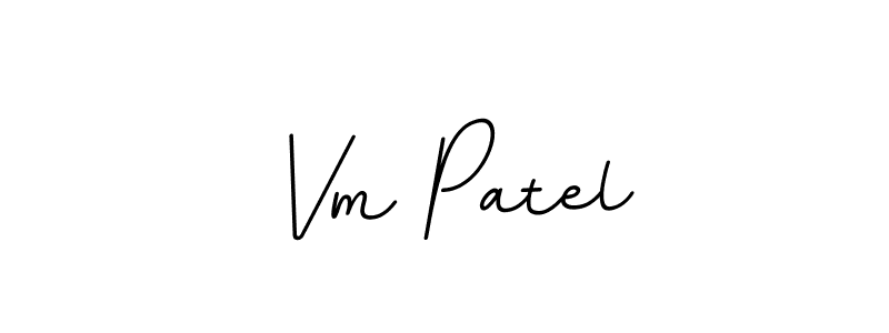 Also You can easily find your signature by using the search form. We will create Vm Patel name handwritten signature images for you free of cost using BallpointsItalic-DORy9 sign style. Vm Patel signature style 11 images and pictures png