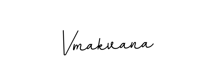 The best way (BallpointsItalic-DORy9) to make a short signature is to pick only two or three words in your name. The name Vmakvana include a total of six letters. For converting this name. Vmakvana signature style 11 images and pictures png