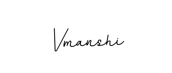 How to make Vmanshi signature? BallpointsItalic-DORy9 is a professional autograph style. Create handwritten signature for Vmanshi name. Vmanshi signature style 11 images and pictures png