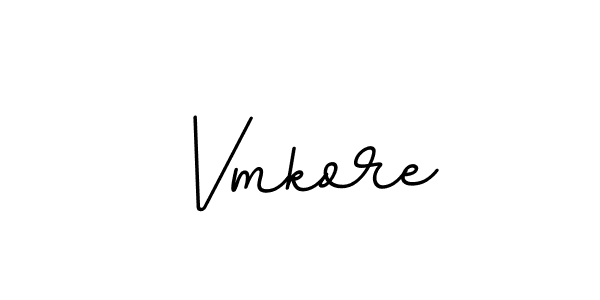 Vmkore stylish signature style. Best Handwritten Sign (BallpointsItalic-DORy9) for my name. Handwritten Signature Collection Ideas for my name Vmkore. Vmkore signature style 11 images and pictures png