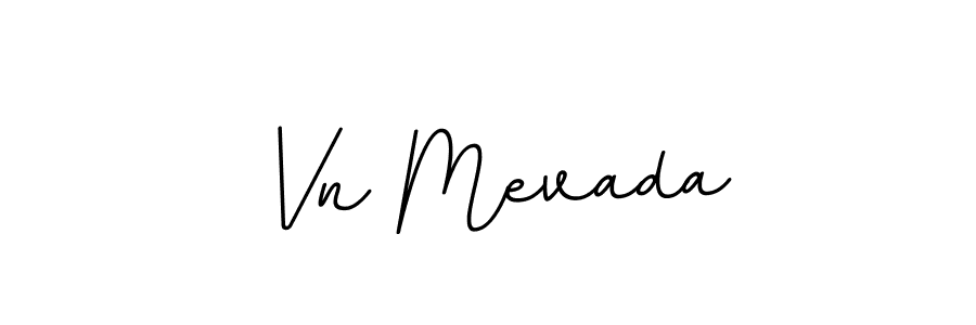 Vn Mevada stylish signature style. Best Handwritten Sign (BallpointsItalic-DORy9) for my name. Handwritten Signature Collection Ideas for my name Vn Mevada. Vn Mevada signature style 11 images and pictures png
