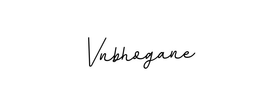 Use a signature maker to create a handwritten signature online. With this signature software, you can design (BallpointsItalic-DORy9) your own signature for name Vnbhogane. Vnbhogane signature style 11 images and pictures png