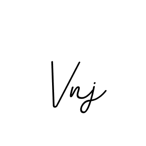 How to make Vnj name signature. Use BallpointsItalic-DORy9 style for creating short signs online. This is the latest handwritten sign. Vnj signature style 11 images and pictures png