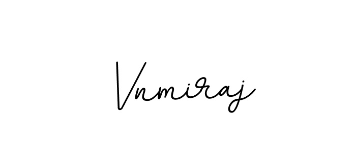 Create a beautiful signature design for name Vnmiraj. With this signature (BallpointsItalic-DORy9) fonts, you can make a handwritten signature for free. Vnmiraj signature style 11 images and pictures png