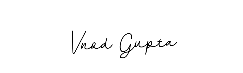 Also we have Vnod Gupta name is the best signature style. Create professional handwritten signature collection using BallpointsItalic-DORy9 autograph style. Vnod Gupta signature style 11 images and pictures png