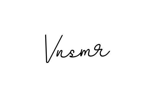 Make a beautiful signature design for name Vnsmr. With this signature (BallpointsItalic-DORy9) style, you can create a handwritten signature for free. Vnsmr signature style 11 images and pictures png