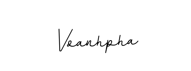 How to make Voanhpha name signature. Use BallpointsItalic-DORy9 style for creating short signs online. This is the latest handwritten sign. Voanhpha signature style 11 images and pictures png