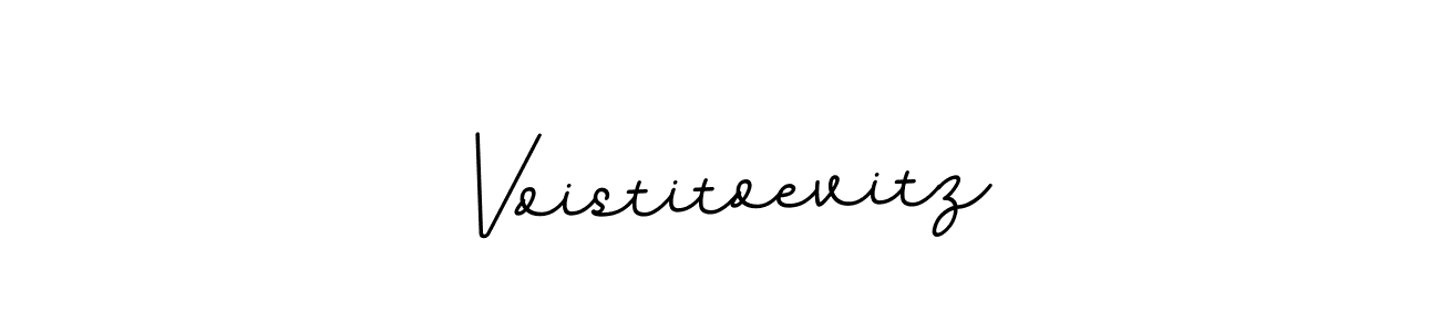 Also we have Voistitoevitz name is the best signature style. Create professional handwritten signature collection using BallpointsItalic-DORy9 autograph style. Voistitoevitz signature style 11 images and pictures png