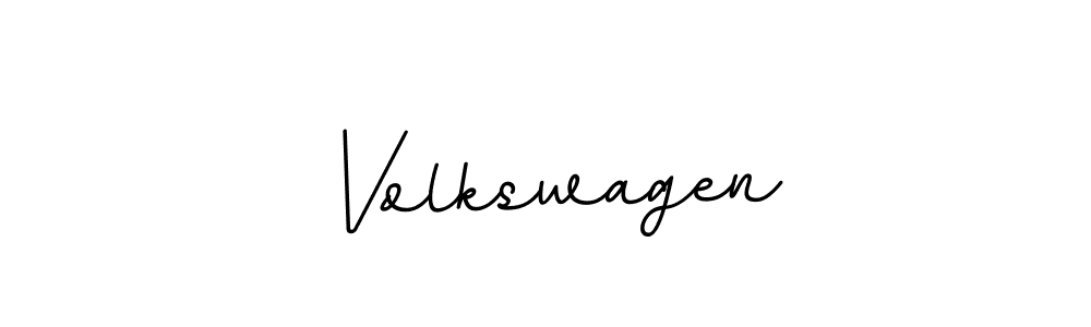 Use a signature maker to create a handwritten signature online. With this signature software, you can design (BallpointsItalic-DORy9) your own signature for name Volkswagen. Volkswagen signature style 11 images and pictures png