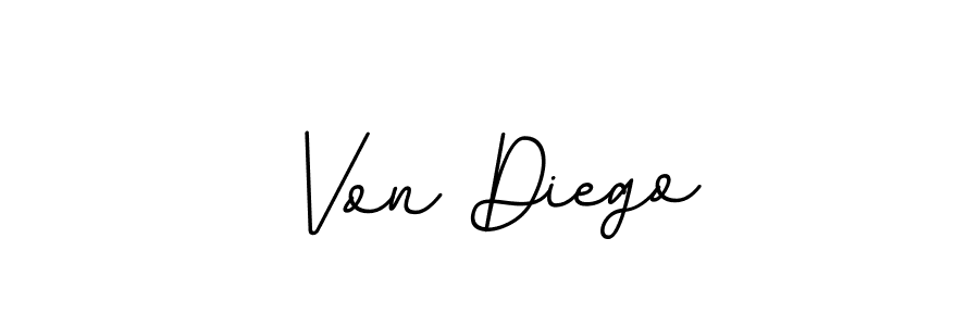 This is the best signature style for the Von Diego name. Also you like these signature font (BallpointsItalic-DORy9). Mix name signature. Von Diego signature style 11 images and pictures png