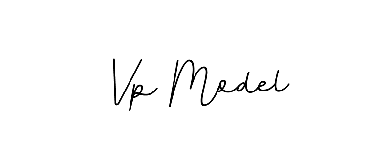 Make a beautiful signature design for name Vp Model. With this signature (BallpointsItalic-DORy9) style, you can create a handwritten signature for free. Vp Model signature style 11 images and pictures png