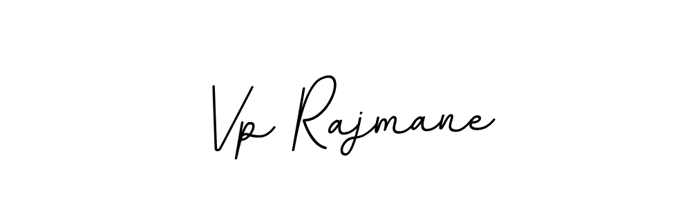 Make a beautiful signature design for name Vp Rajmane. With this signature (BallpointsItalic-DORy9) style, you can create a handwritten signature for free. Vp Rajmane signature style 11 images and pictures png