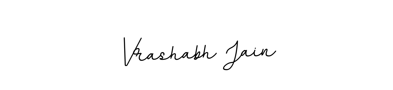 This is the best signature style for the Vrashabh Jain name. Also you like these signature font (BallpointsItalic-DORy9). Mix name signature. Vrashabh Jain signature style 11 images and pictures png