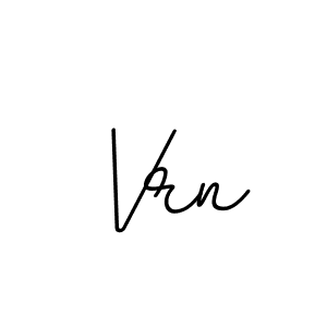 How to make Vrn name signature. Use BallpointsItalic-DORy9 style for creating short signs online. This is the latest handwritten sign. Vrn signature style 11 images and pictures png