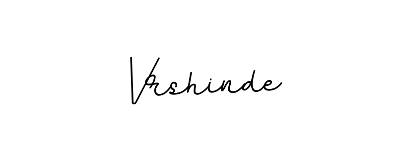 Make a beautiful signature design for name Vrshinde. Use this online signature maker to create a handwritten signature for free. Vrshinde signature style 11 images and pictures png