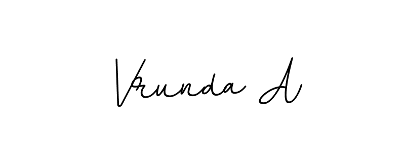 BallpointsItalic-DORy9 is a professional signature style that is perfect for those who want to add a touch of class to their signature. It is also a great choice for those who want to make their signature more unique. Get Vrunda A name to fancy signature for free. Vrunda A signature style 11 images and pictures png