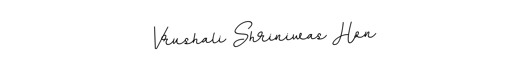 if you are searching for the best signature style for your name Vrushali Shriniwas Hon. so please give up your signature search. here we have designed multiple signature styles  using BallpointsItalic-DORy9. Vrushali Shriniwas Hon signature style 11 images and pictures png