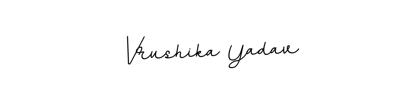 It looks lik you need a new signature style for name Vrushika Yadav. Design unique handwritten (BallpointsItalic-DORy9) signature with our free signature maker in just a few clicks. Vrushika Yadav signature style 11 images and pictures png