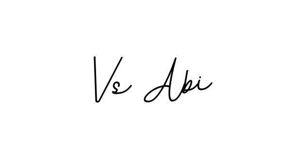 You should practise on your own different ways (BallpointsItalic-DORy9) to write your name (Vs Abi) in signature. don't let someone else do it for you. Vs Abi signature style 11 images and pictures png