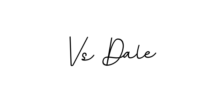 Use a signature maker to create a handwritten signature online. With this signature software, you can design (BallpointsItalic-DORy9) your own signature for name Vs Dale. Vs Dale signature style 11 images and pictures png