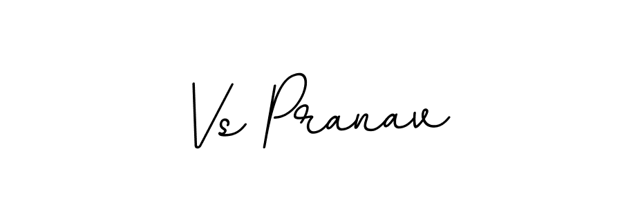 The best way (BallpointsItalic-DORy9) to make a short signature is to pick only two or three words in your name. The name Vs Pranav include a total of six letters. For converting this name. Vs Pranav signature style 11 images and pictures png