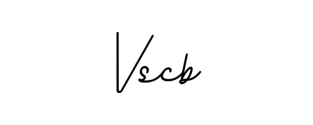 The BallpointsItalic-DORy9 font transforms the name Vscb into an executive sign with sharp precision and distinguished character. Vscb signature style 11 images and pictures png