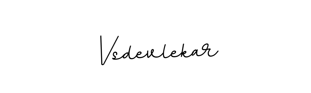Design your own signature with our free online signature maker. With this signature software, you can create a handwritten (BallpointsItalic-DORy9) signature for name Vsdevlekar. Vsdevlekar signature style 11 images and pictures png