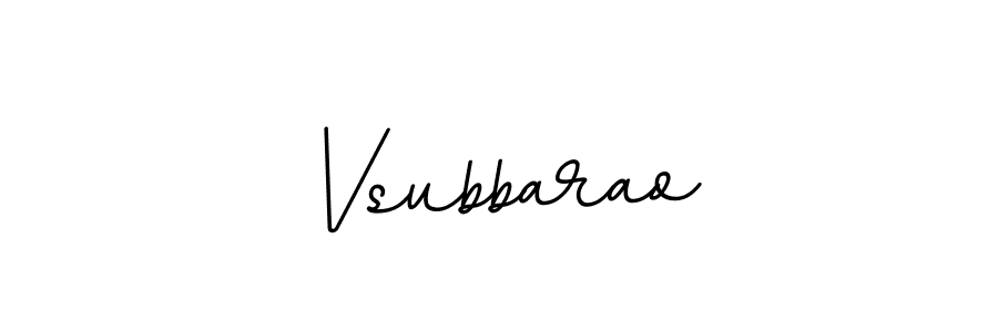 Also we have Vsubbarao name is the best signature style. Create professional handwritten signature collection using BallpointsItalic-DORy9 autograph style. Vsubbarao signature style 11 images and pictures png