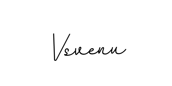 Vsvenu stylish signature style. Best Handwritten Sign (BallpointsItalic-DORy9) for my name. Handwritten Signature Collection Ideas for my name Vsvenu. Vsvenu signature style 11 images and pictures png