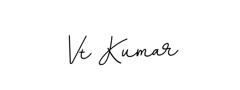 Make a beautiful signature design for name Vt Kumar. Use this online signature maker to create a handwritten signature for free. Vt Kumar signature style 11 images and pictures png