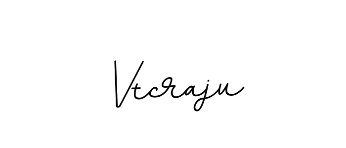 It looks lik you need a new signature style for name Vtcraju. Design unique handwritten (BallpointsItalic-DORy9) signature with our free signature maker in just a few clicks. Vtcraju signature style 11 images and pictures png