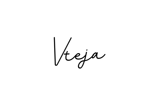 The best way (BallpointsItalic-DORy9) to make a short signature is to pick only two or three words in your name. The name Vteja include a total of six letters. For converting this name. Vteja signature style 11 images and pictures png