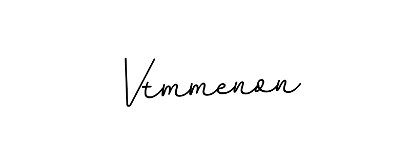 Vtmmenon stylish signature style. Best Handwritten Sign (BallpointsItalic-DORy9) for my name. Handwritten Signature Collection Ideas for my name Vtmmenon. Vtmmenon signature style 11 images and pictures png