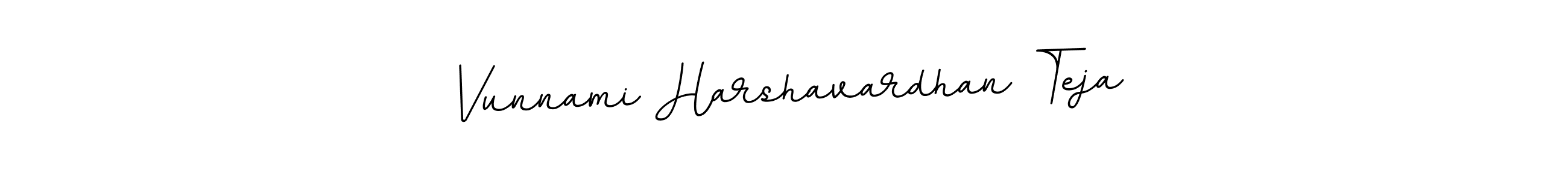 Also we have Vunnami Harshavardhan Teja name is the best signature style. Create professional handwritten signature collection using BallpointsItalic-DORy9 autograph style. Vunnami Harshavardhan Teja signature style 11 images and pictures png